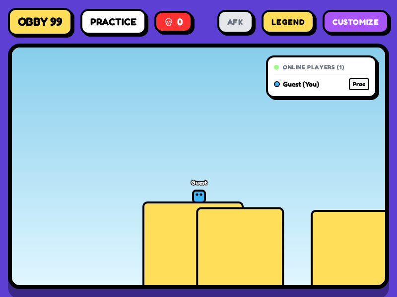 Screenshot of Obby 99