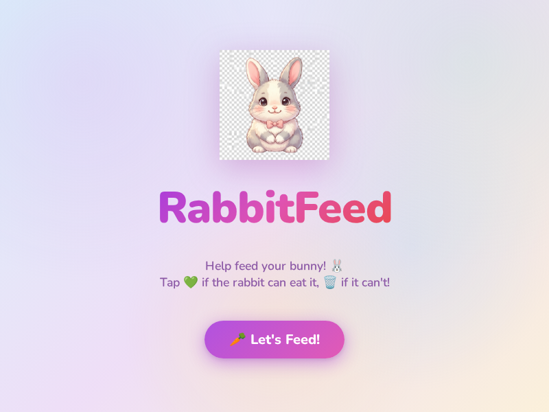Screenshot of RabbitFeed